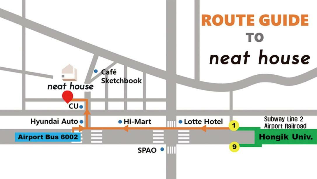 Neat House Hongdae Hotel Seoul Exterior photo